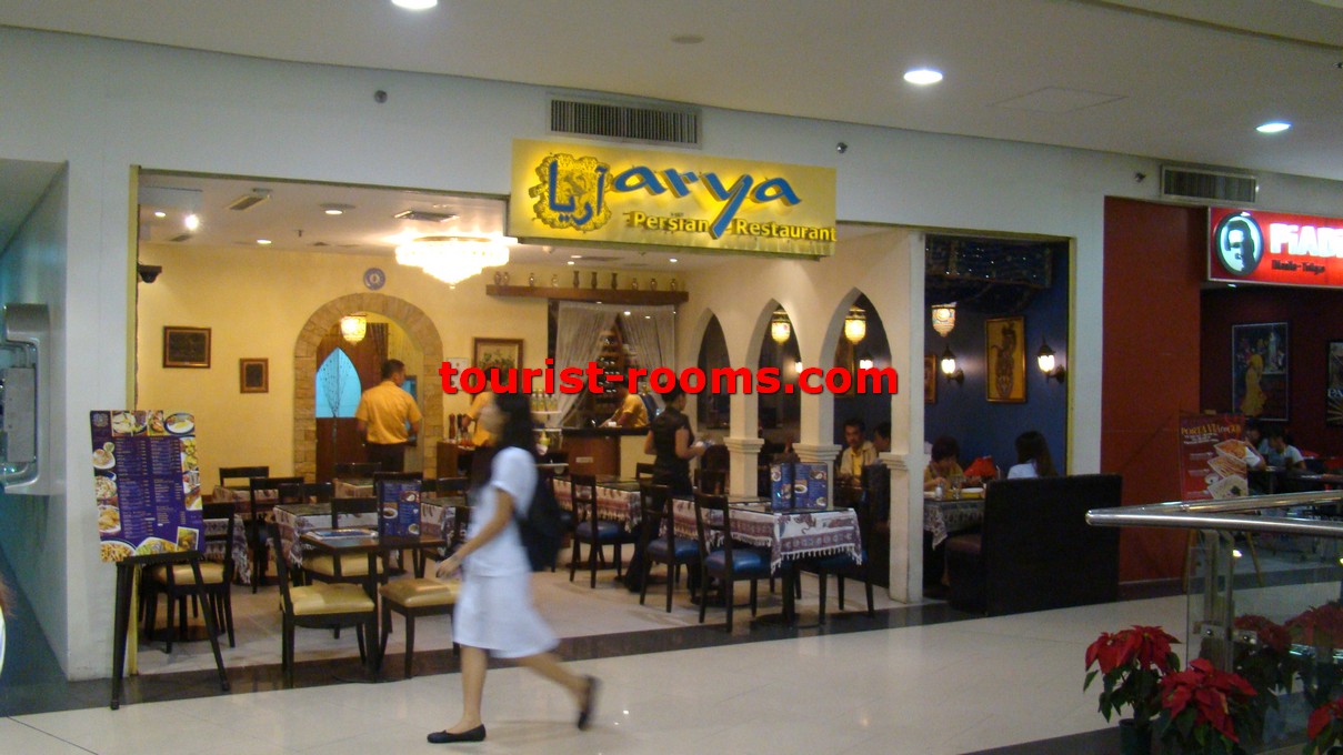 ARYA PERSIAN RESTAURANT AT ONE ADRIATICO PLACE CONDOMINIUM APARTMENT IN MALATE MANILA