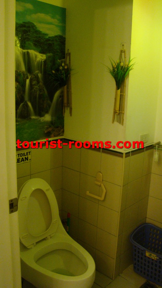 TOILET BOWL INSIDE ONE ADRIATICO PLACE CONDOMINIUM APARTMENT IN MALATE MANILA
