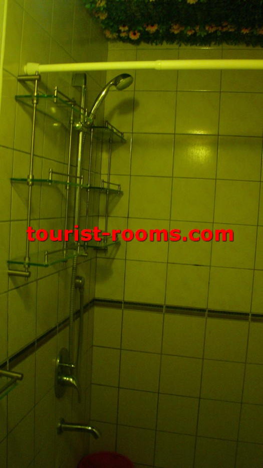 SHOWER AREA OF ONE ADRIATICO PLACE CONDOMINIUM APARTMENT IN MALATE MANILA