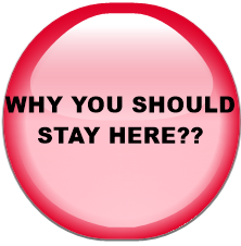 WHY YOU SHOULD STAY HERE??