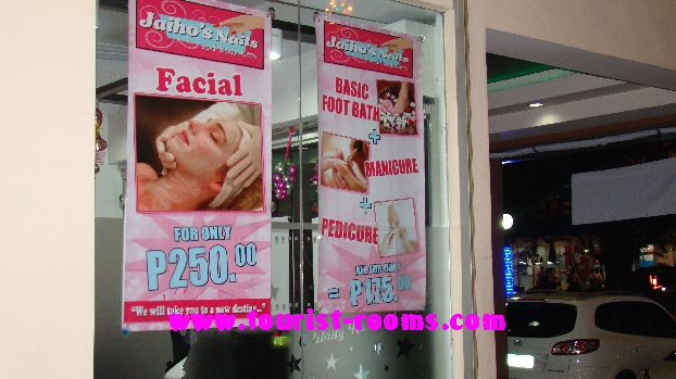 Facial massage and manicure and pedicure shop in malate ermita area.