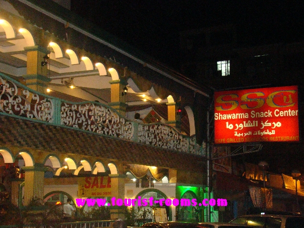 shawarma snack centre near la cafe (manila bay cafe) and near three adriatico place and near one adriatico place condominium apartments